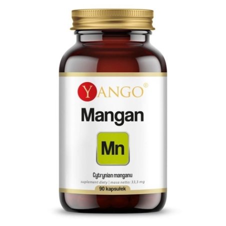 Yango Manganese Supplement 90 Capsules