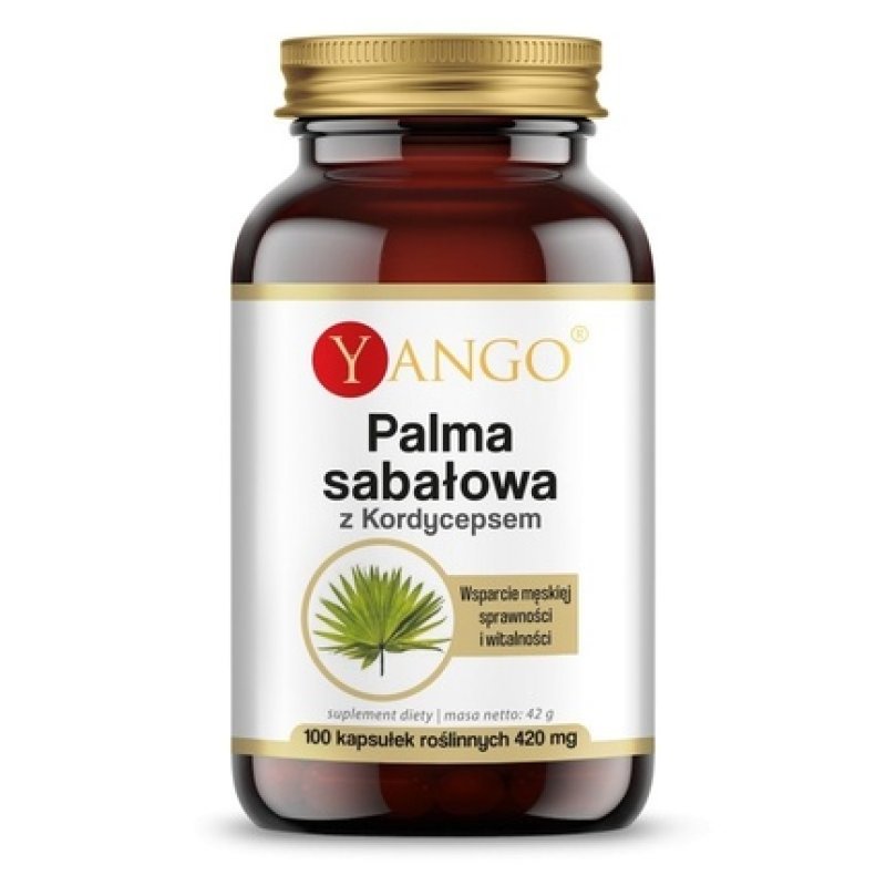 Yango Saw Palmetto With Cordyceps 100 Capsules