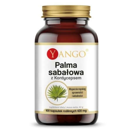 Yango Saw Palmetto With Cordyceps 100 Capsules