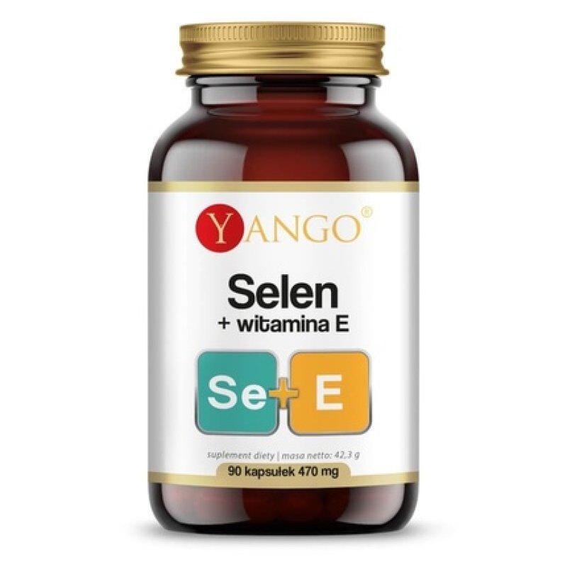Yango Selenium Natural Vitamin E 90 Capsules