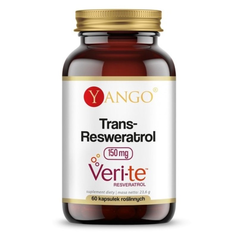 Yango Yango Transresveratrol Verite 150 Mg 60 Capsules