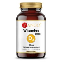 Yango Yango Vitamin D3 4000 Iu 100 Micrograms 365 Capsules
