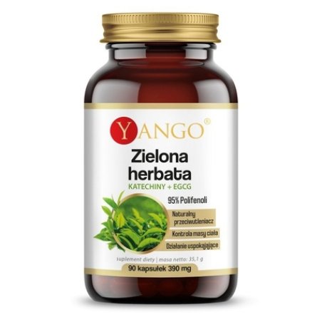 Yango Yango Green Tea 95 Polyphenols Catechin Egcg 90 Capsules