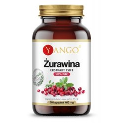Yango Yango Cranberry 50 Proanthocyanidins Extract 1501 60 Capsules