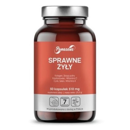 Panaseus Efficient Vein Support 50 Capsules