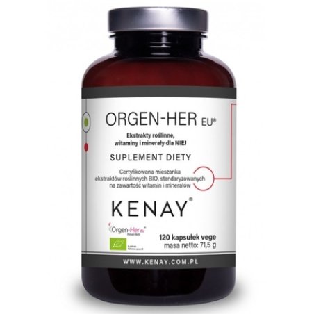 Kenay Kenay Organher 120 Capsules