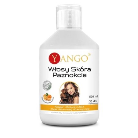 Yango Hair Skin And Nails Supplement 500 Ml 169 Fl Oz