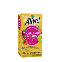 Nature's Way Hair Skin & Nail Supplement 60 Softgels