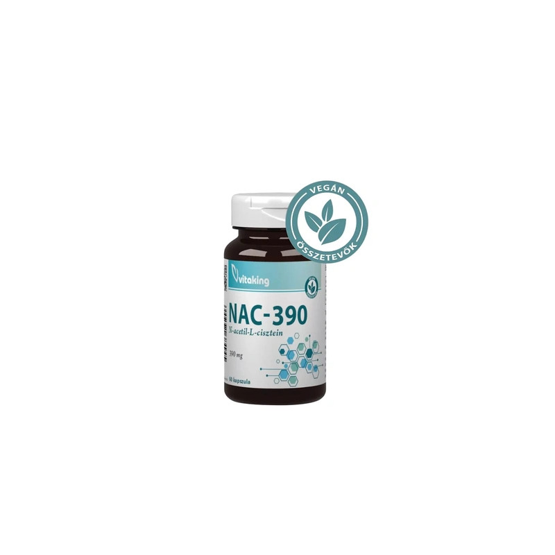 Vitaking Nacetyllcysteine 390 Mg 60 Capsules