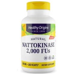 Healthy Origins Natural Nattokinase 2000 Fus 180 Capsules