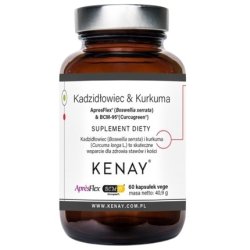 Kenay Frankincense & Turmeric With Apresflex And Bcm95 Capsules 60 Count