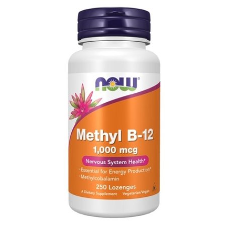 Now Foods Methyl B12 1000 Mcg 250 Lozenges
