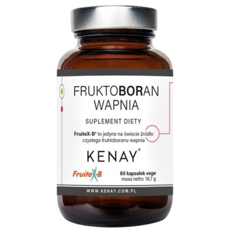 Kenay Kenay Calcium Fructoborate Fruitexb 60 Capsules