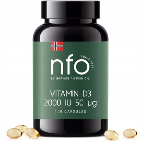 Nfo Vitamin D3 2000 Iu 100 Capsules