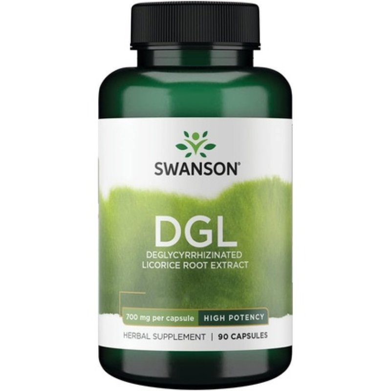 Swanson High Potency Dgl 700mg 90 Capsules