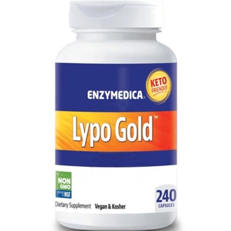 Enzymedica Lypo Gold 240 Capsules