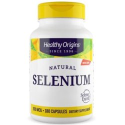Healthy Origins Seleno Excell Selenium 200 Micrograms 180 Capsules