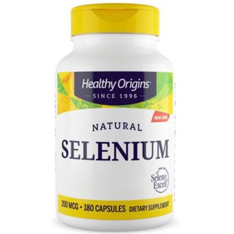 Healthy Origins Seleno Excell Selenium 200 Micrograms 180 Capsules
