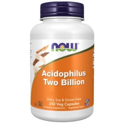 Now Foods Acidophilus Two Billion 250 Veggie Capsules