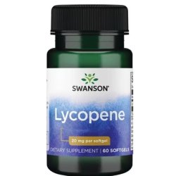 Swanson Lycopene 20mg 60 Softgels