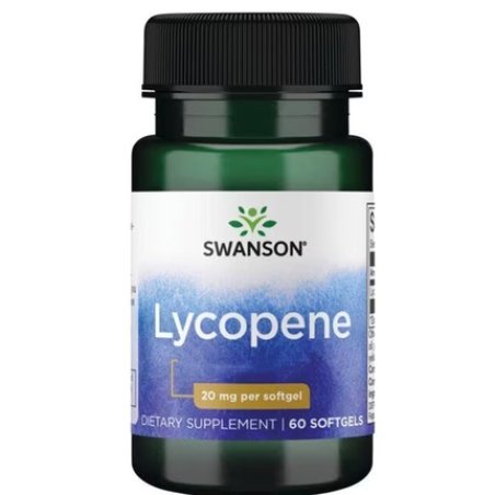 Swanson Lycopene 20mg 60 Softgels