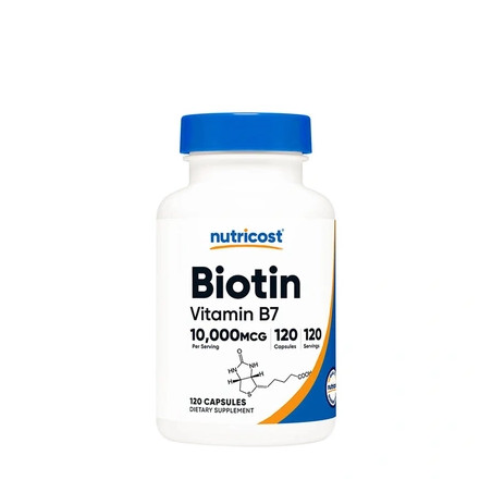 Nutricost Biotin Supplement 120 Capsules