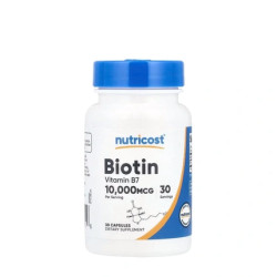 Nutricost Biotin 30 Capsules