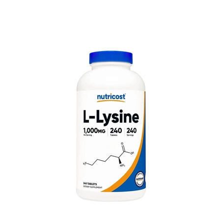 Nutricost Llysine Tablets 240 Count