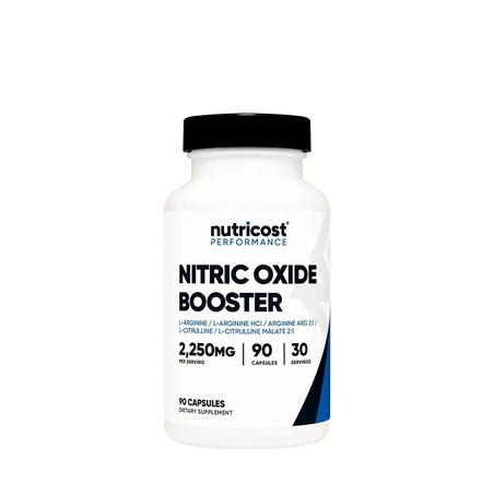 Nutricost Nitric Oxide Booster 750 Mg 90 Capsules