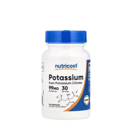 Nutricost Potassium Citrate 99 Mg 30 Capsules