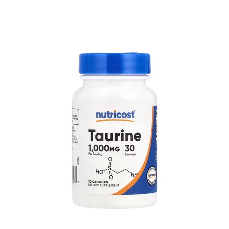 Nutricost Taurine Supplement 1000 Mg 30 Capsules