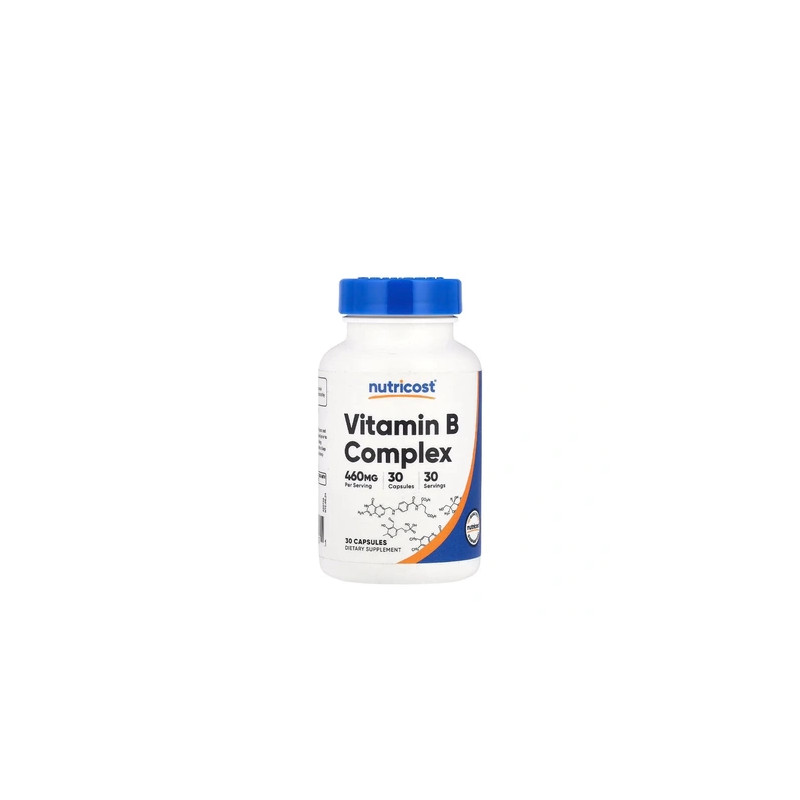 Nutricost Vitamin B Complex 30 Capsules