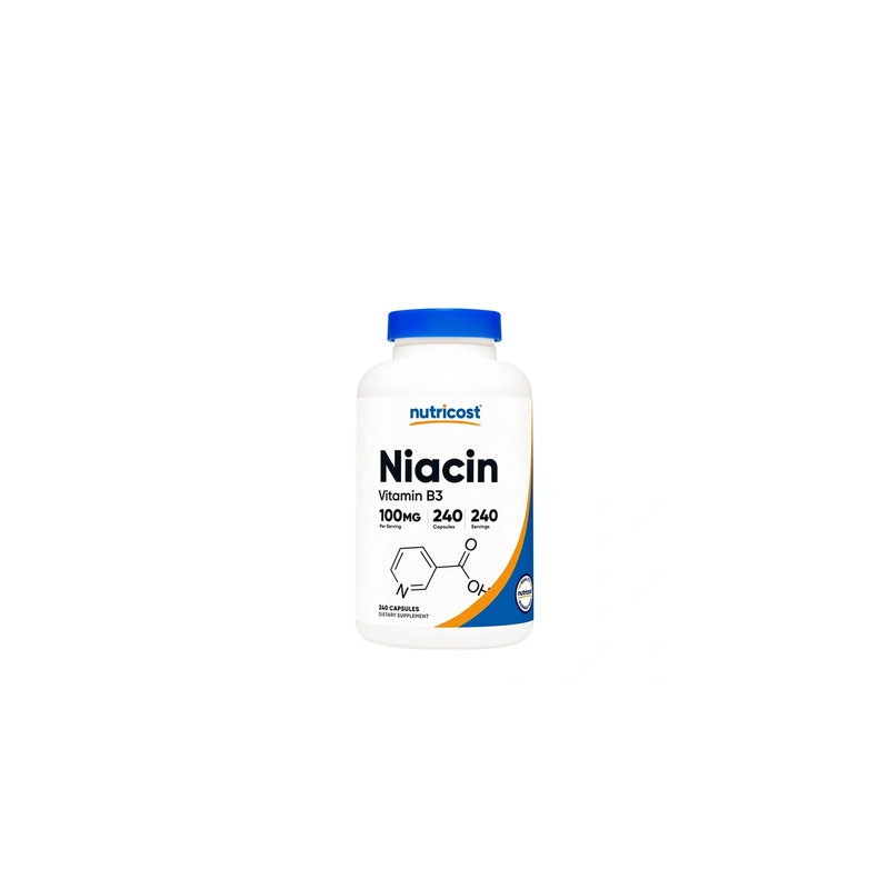 Nutricost Vitamin B3 Niacin 100 Mg 240 Capsules