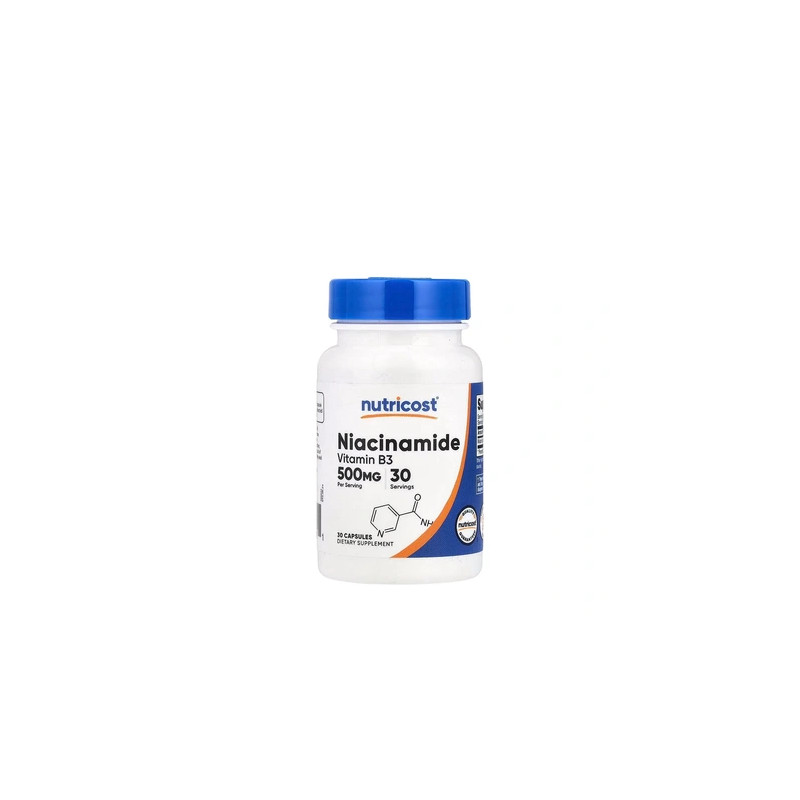 Nutricost Vitamin B3 Niacinamide 500 Mg 30 Capsules