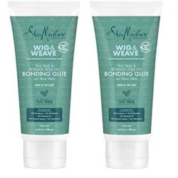 Sheamoisture Bonding Glue Hair Cream For Wig And Weave With Tea Tree And Borage Seed
