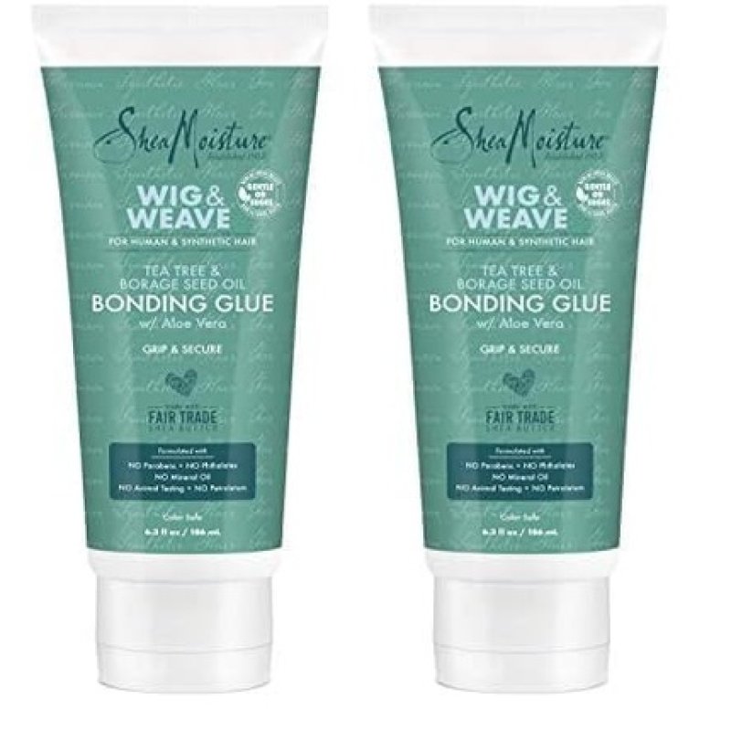 Sheamoisture Bonding Glue Hair Cream For Wig And Weave With Tea Tree And Borage Seed