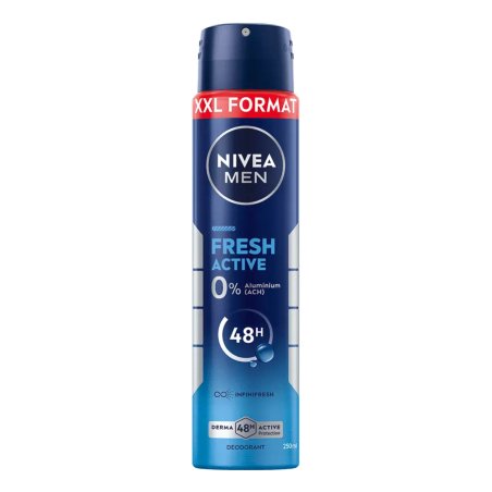 NIVEA Fresh Active Hommes Déodorant spray 250 ml 1 pièce(s)
