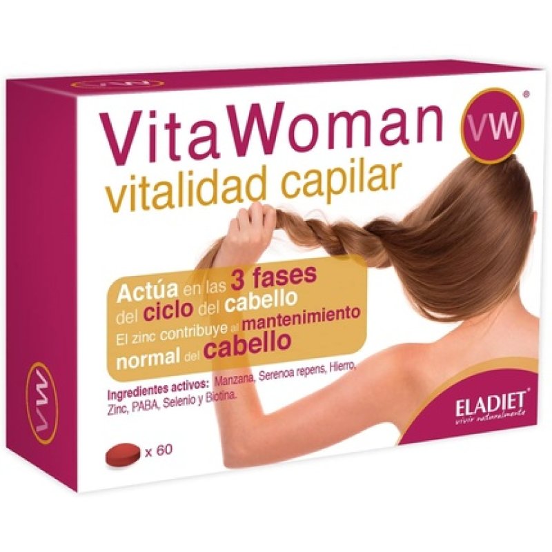 Eladiet Vita Woman Hair Vitality 60 Tablets