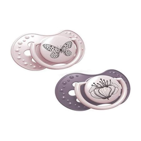 Lovi Dynamic Pacifier 6-18 Months Silicone BPA-Free Botanic Collection