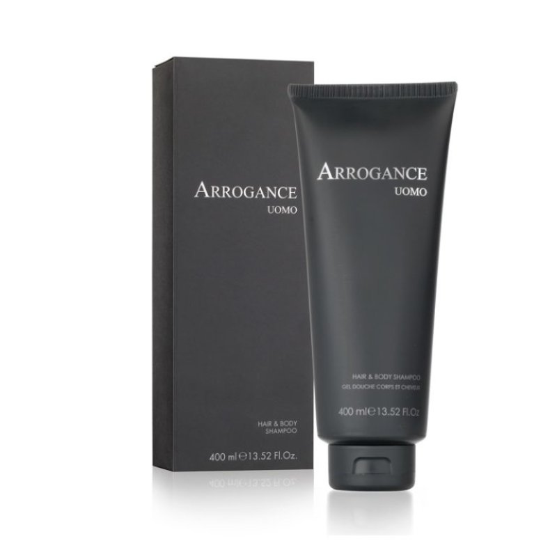 Arrogance Uomo 400 ml Gel douche Hommes Corps et cheveux