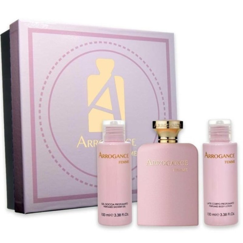 Arrogance Femme Gift Box for Women Perfume Edt 50ml Shower Gel 100ml 100ml