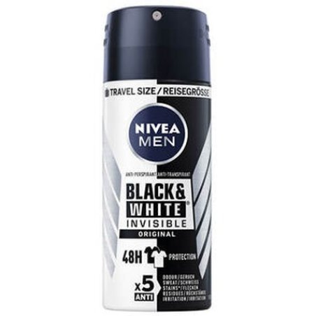 Nivea Invisible For Black & White Antiperspirant For Men In Spray