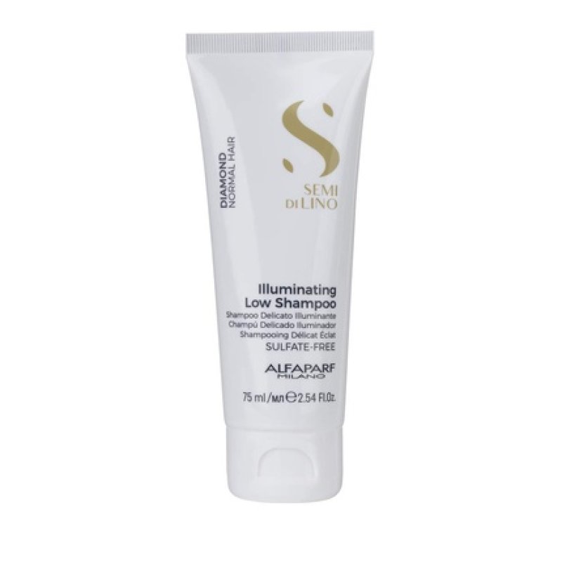 Alfaparf Milano Semi Di Lino Diamond Illuminating Travel Size Sulfate Free Shampoo 2.54 fl. oz.