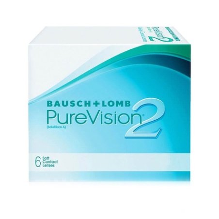 Bausch Lomb Purevision2 Hd Monthly Contact Lenses High Definition Optics Comfortmoist Breathability 6 Lenses Base Curve