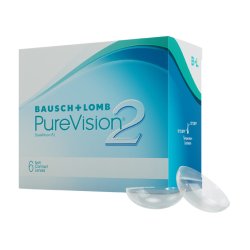Bausch Lomb Purevision2 Hd Monthly Contact Lenses High Definition Optics Comfortmoist Breathability 6 Lenses Base Curve