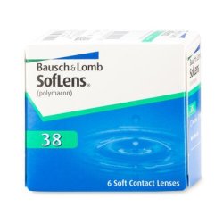 Bausch & Lomb SofLens 38 Contact Lenses 6 Pack BC 8.7