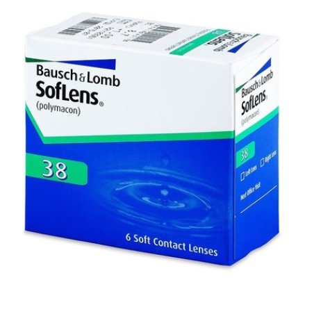 Soflens 38 Contact Lenses -4.50 BC/87 6 Units