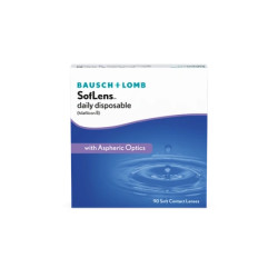 Bausch Lomb Soflens Daily Disposable Contact Lenses Comfortmoist Technology 90 Lenses Bc 86 Power 325