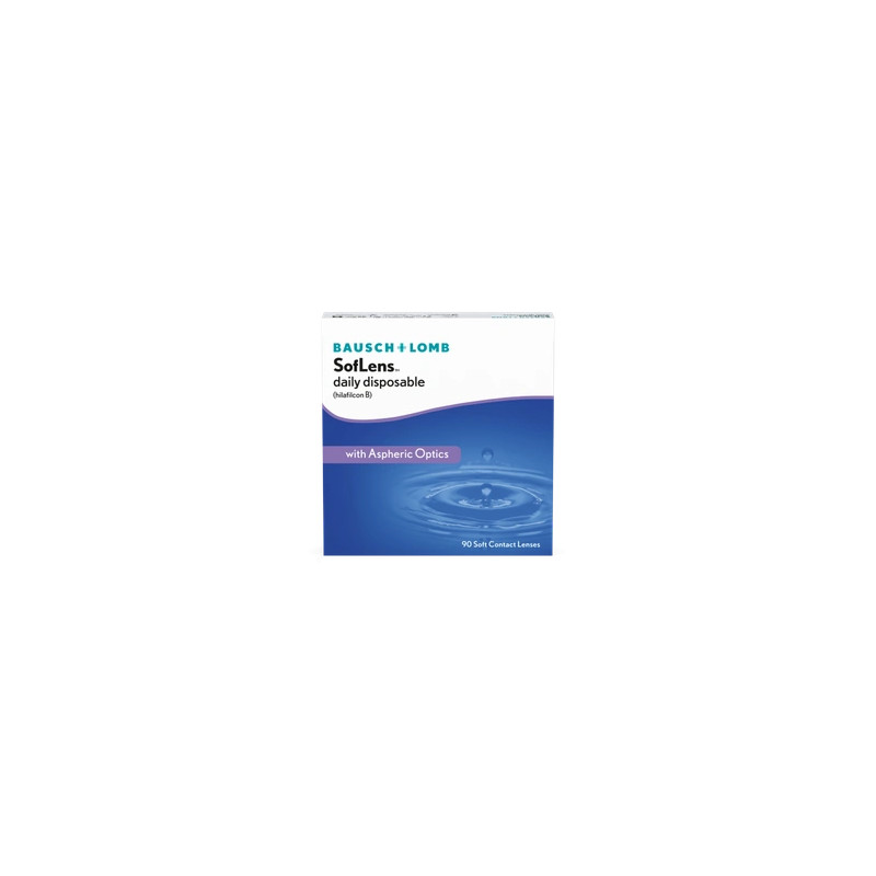 Bausch Lomb Soflens Daily Disposable Contact Lenses Comfortmoist Technology 90 Lenses Bc 86 Power 100