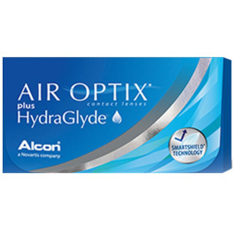 Alcon Air Optix Plus Hydraglyde Monthly Contact Lenses Hydraglyde Moisture Smartshield Deposit Protection And Comfort 3